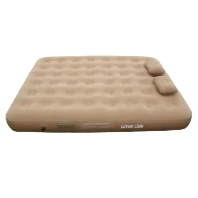 Green Lion GMT-200 Automatic Inflatable Double Air Mattress with Built-In 40W Electric Pump, 2600mAh Rechargeable Battery, 140-Second Fast Inflation, 300kg Load Capacity