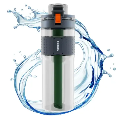 Porodo 2-Stage Filtration Water Bottle 600ml