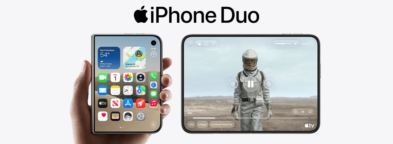 Apple First Foldable Smartphone: iPhone Duo Specifications & Features