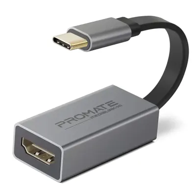 Promate High Definition USB-C To HDMI Adapter, Promate MediaLink-H1