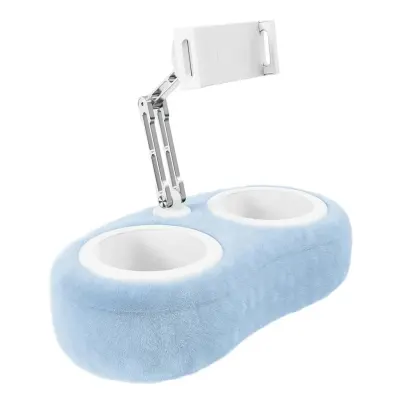 Generic Plush Adjustable Tablet & Phone Stand, Ideal for Streaming & Chats
