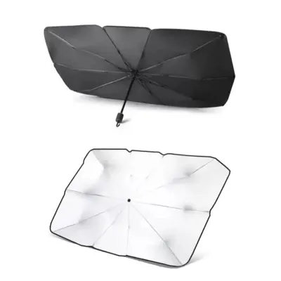 Brella Shield Sun Shield Umbrella for Car Windshield, BrellaShield Car dashboard Sun Protection