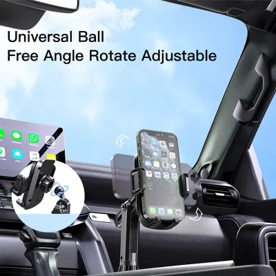 Yesido Car Phone Holder with 360° Rotation & Adjustable Dashboard Mount