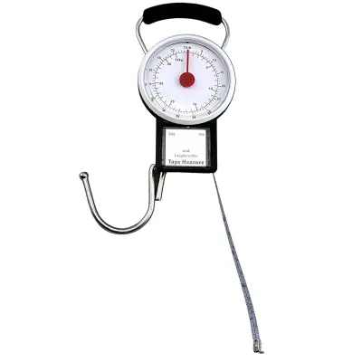 KRAWN Krawn Digital Luggage Scale – 22kg Capacity, Accurate Weighing, Built-in Measuring Tape for Travel