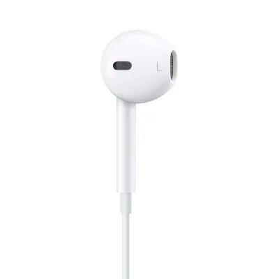 soundtec Portable Earphones with Type-C Connector, Mic and Call Controls, 1.2m Cable Length, Porodo sountec - White
