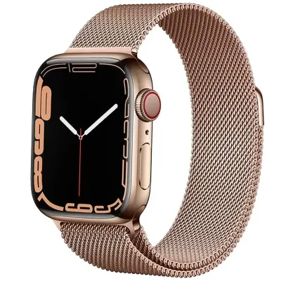 MOCOM 49mm Watch Straps, Stainless Steel Mesh type Band For Apple Watch Mocom (Only Straps) - Bronze Bronze