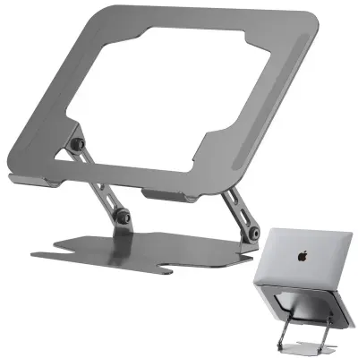 WiWu Foldable Laptop Stand – Ergonomic, Adjustable, and Portable Laptop Support