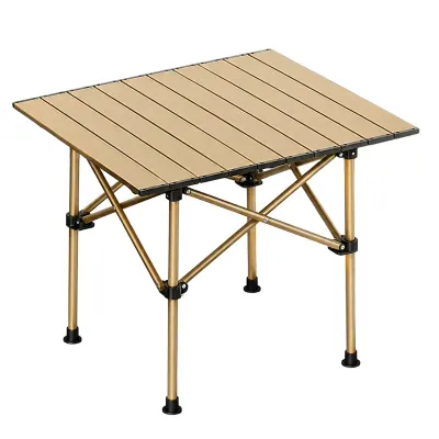 Generic Foldable Camping Table 40x55x40 cm – Portable Aluminum Outdoor Folding Table for Picnic & Travel