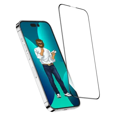 Green Lion iPhone 12 Pro (6.1 inches) Screen Protector with 9H Steve Strong HD Glass Green Lion - Clear