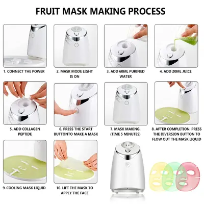 Generic Face Mask Machine, Healthy for Skin, Intelligent DIY Facial Mask Maker