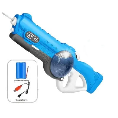 Generic Electric Water Squirt Gun 800cc Large Capacity Full Auto Water Refill 32ft Range
