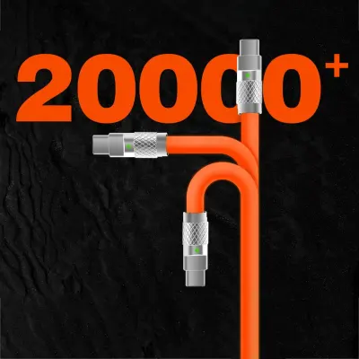 IT holy USB-A to Micro 6A Fast Charging Cable with 1 Meter Length, IT Holy A3-M Orange