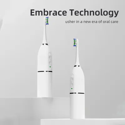 VYVY Labs 2-in-1 Electric Toothbrush with Water Flosser – Rechargeable, Portable &amp; IPX7 Waterproof