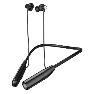 WiWu Warrior Wireless Neckband – 100-Hour Battery Life, Magnetic Absorption, Type-C Fast Charging & Crisp Sound Quality