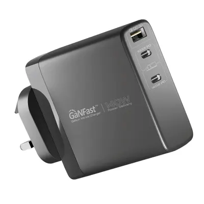 Promate 140W Power Delivery 3.1 Gan Charger, Promate GANCharge-140W