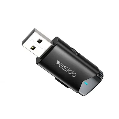 Yesido USB Transmitter Wireless Aux Adapter Audio Receiver, Yesido YAU40