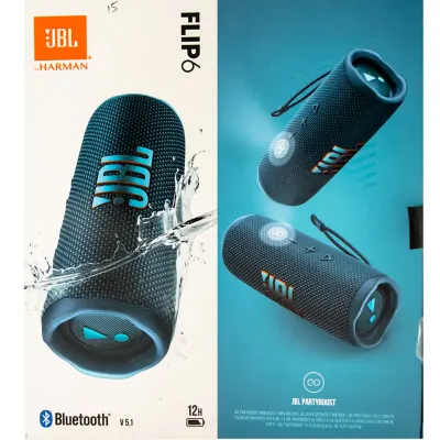 JBL Flip6, Bluetooth Speaker, JBL Portable Waterproof Speaker