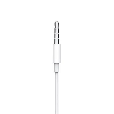 soundtec Earphones with 3.5mm Aux Connector, 3 Button Remote, Microphone, 1.2m Cable, Porodo sountec - White