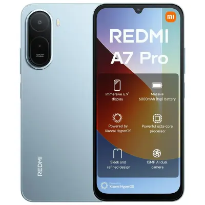 REDMI A7 Pro 4GB RAM + 64GB ROM Smartphone Mist Blue LTE