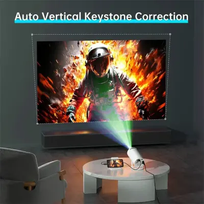 Generic Multimedia Portable Projector 4k Ultra HD With Highlight Coating Lens