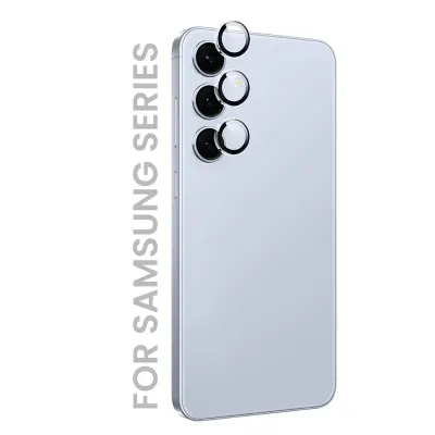 WiWu Galaxy S25 Crystal Clear Lens Protection, Anti-Reflective Guard with Easy Installation