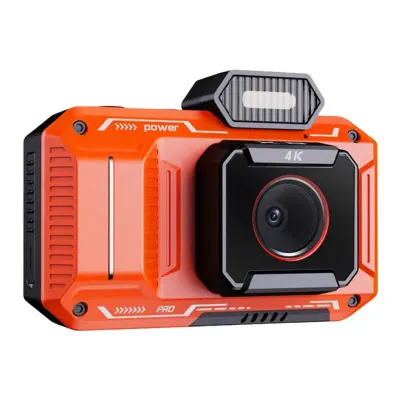 Porodo 48MP Full HD 1080 Advanced Digital Camera Video Stabilization & 18x Digital Zoom, Porodo - Orange