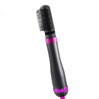 Olsenmark 5 In 1 Hair Multifunctional Dryer & Styler, For Straighten / Dry / Curl Hair, Adjustable Heat Settings, 800W Power, 4 Interchangeable Brush, Olsenmark OMH4115 - Black