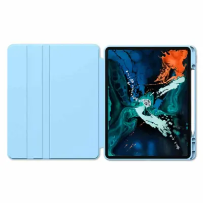 WiWu iPad Pro 12.9" Case | Wiwu Waliz Rotative iPad Covers - Blue
