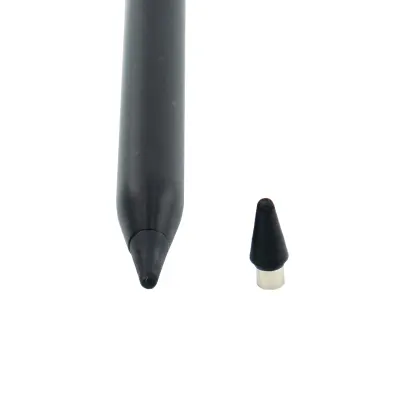 Porodo Smart Pencil with Touch Switch, Aluminum Body, 1.5mm Nib, Magnetic Attachment, Double Tap Function, 8-10 Hour Battery Life, Type-C Charging, Porodo - Black Black