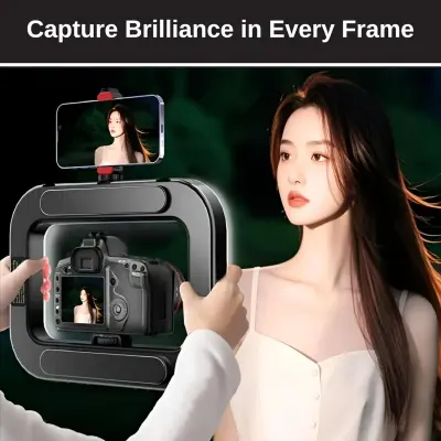 Generic Camera Ring Light Video Rig – Adjustable Color Temperature 2500K-8500K, 20W Power, USB Powered