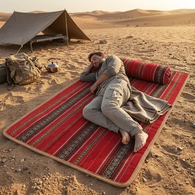 Generic Foldable Picnic Camping Mat 75x200 cm – Compact Single-Person Outdoor Ground Blanket with Handle
