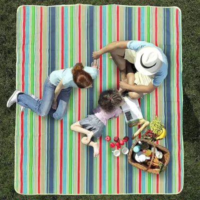 Generic Foldable & Waterproof Picnic Mat, Travel Mat, Beach Mat and Camping Mat, Carpet Asli Foldable & Waterproof Picnic Mat, Travel Mat, Beach Mat and Camping Mat, Carpet Asli