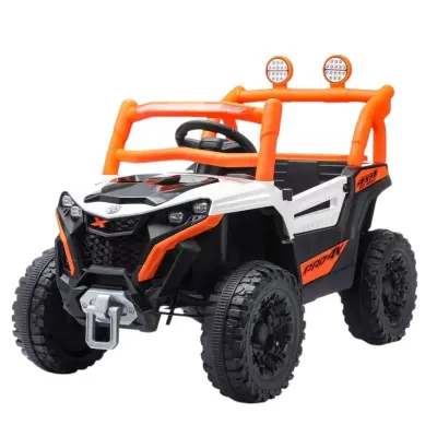 Generic Kids Electric Ride-on Off-road Car With Durable Wheels, LED Lights, and Rechargeable Battery. Safe, Fun, And Perfect For Outdoor Play And Adventures (Quick and simple assembly required)