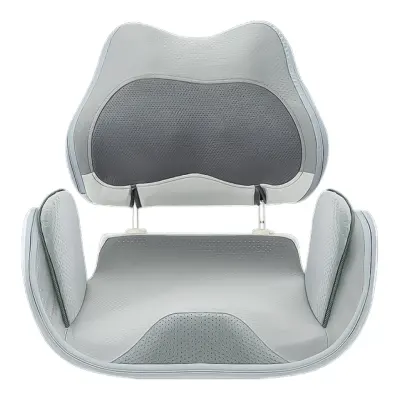 Porodo Portable Lumbar Support Cushion Massager with Heat