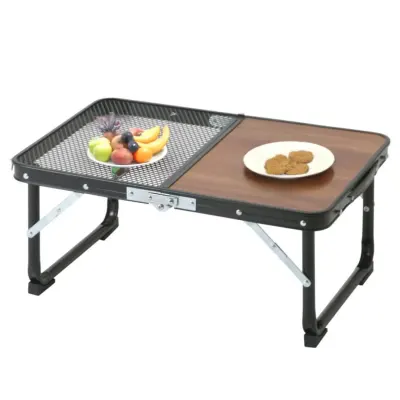 Generic Portable Folding Table, Compact Outdoor Picnic & Camping Table (60×40×25 cm)