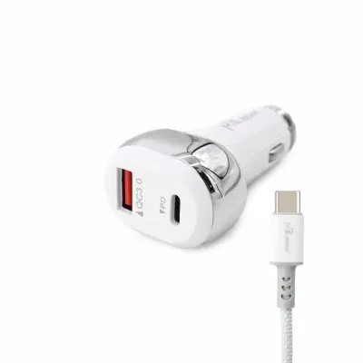 MpBlberri 30 Watt PD Car Charger With USB-C Cable mpBLBERRI BLB-C101