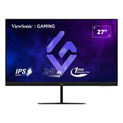 ViewSonic 27-Inch FHD IPS Gaming Monitor 240Hz Refresh Rate 1ms MPRT SuperClear IPS Panel HDR10 AMD FreeSync and G-Sync Compatible HDMI DisplayPort