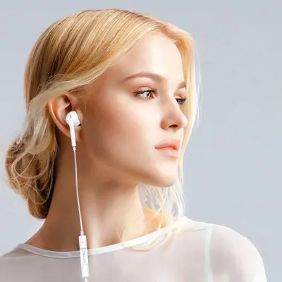 mycandy MFi Lightning Mono Wired Headset for iPhone with Single-Ear Listening Design, Direct Lightning Connection and Compact Lightweight Earphone for Everyday Audio Listening
