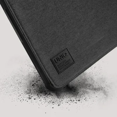 UNIQ 13 Inches Laptop Sleeve, UNIQ Defender Tough - Marl Grey