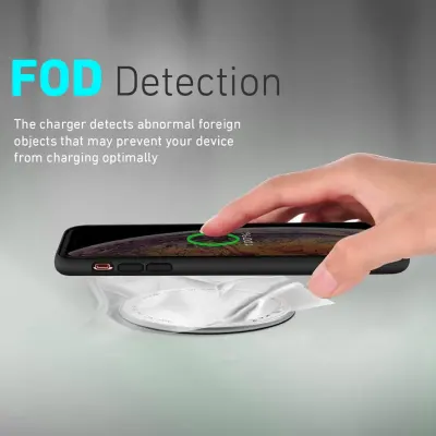 Promate 15W High Speed Compact Magnetic Wireless Charger, Promate Magtag-15W - Silver Silver