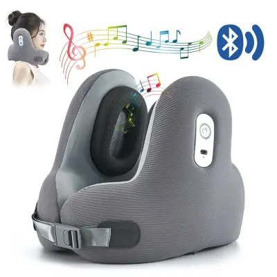 Green Lion Music Pillow with Neck Protection, Green Lion GNMUPILLWGY - Grey