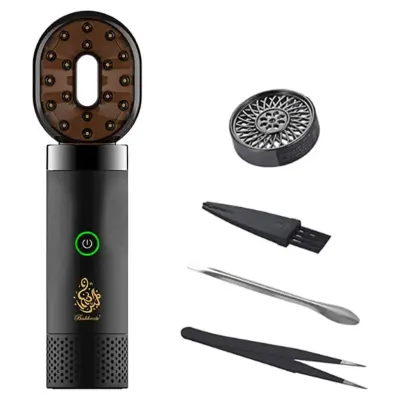 Generic Mini Bakhoor With Comb top, B20