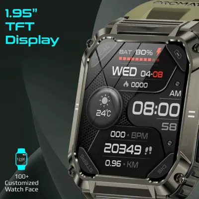 Promate Activlife Smartwatch With Wireless Bt Calling, Promate Xwatch-S19 Activlife Smartwatch With Wireless Bt Calling, Promate Xwatch-S19