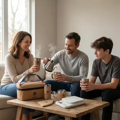 Generic Pour Over Coffee & Tea Set, Manual Grinder, Gooseneck Kettle, Stainless Steel Cups, Digital Scale & Portable Travel Bag