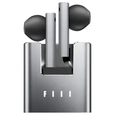 FIII FILL CC nano True Wireless Bluetooth Earbuds with Charging Case, Dual Microphone AI ENC, Bluetooth 5.2, Low Latency Gaming Mode, Multipoint Connection, 30 Hours Battery Life, Compact Metal Design