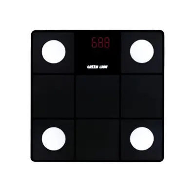 Green Lion Smart Body Scale Simple & Fashionable Pattern, Green Lion GNSFSCLEBK