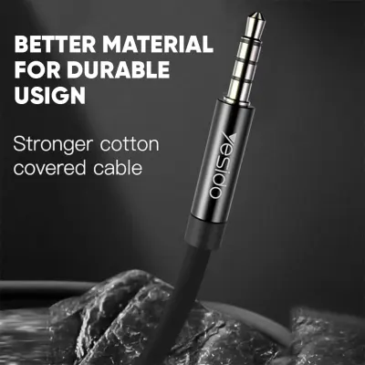 Yesido Audio Cable Jack 3.5mm to 3.5mm, 1Meter, Yesido YAU14
