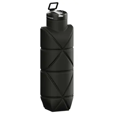 Porodo Fold-Flat Leakproof Silicone Bottle – 700mL, BPA-Free, Durable & Foldable for On-the-Go Hydration