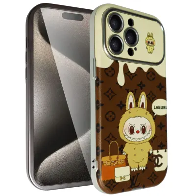 Generic 15 Pro Max Cute Labubu Design iPhone Case, Soft, Protective & Stylish Cartoon Cover 15 Pro Max Cute Labubu Design iPhone Case, Soft, Protective & Stylish Cartoon Cover
