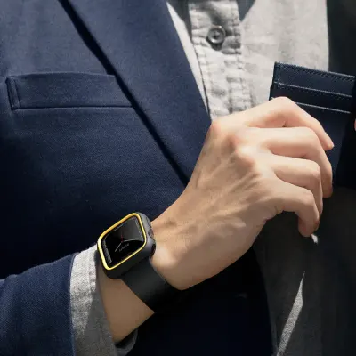 UNIQ 45/44mm Watch Case for Apple Watch Series 4/5/6/7/8/SE, UNIQ Moduo - Chalk/Stone Grey